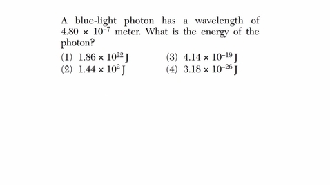 Thumbnail for Physics: June 2015 - Question 47