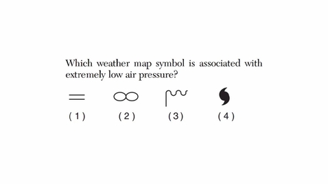 Thumbnail for Earth Science: June 2015 - Question 9