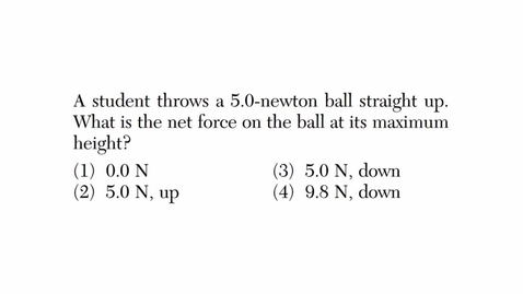 Thumbnail for Physics: June 2015 - Question 5