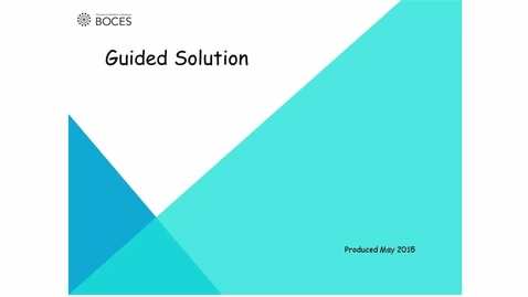Thumbnail for Topic B: Solution 2