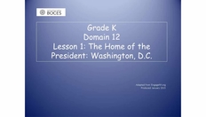 Go to Lesson 1 Read Aloud: The Home Of The President with duration: 9 minutes, 56 seconds