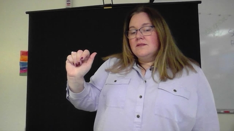 Thumbnail for ASL 1 Family Exam 2023 Question 12