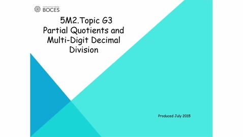 Thumbnail for Topic G3 Tutorial: Partial Quotients