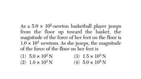Thumbnail for Physics: June 2015 - Question 9