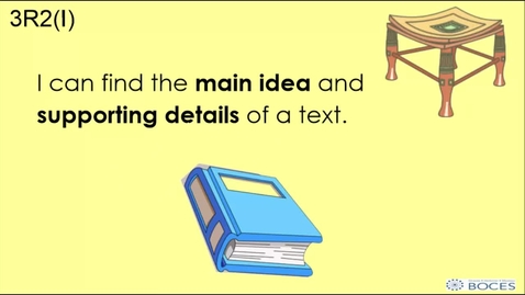 Thumbnail for RI.3.3 Main Idea and Supporting Details
