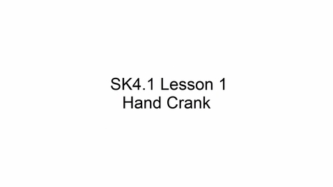 Thumbnail for SK4.1 L1 Hand Crank Generator