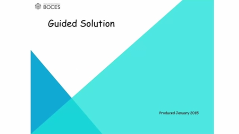 Thumbnail for Topic B: Solution 1