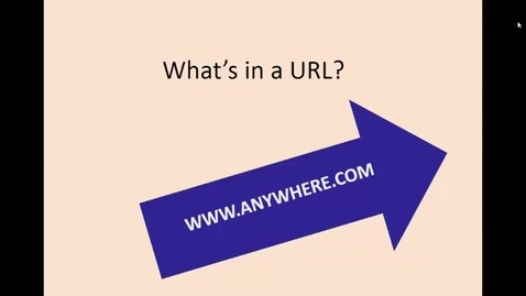 Thumbnail for What is in a URL