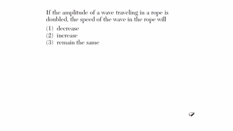 Thumbnail for Physics: January 2007 - Question 21