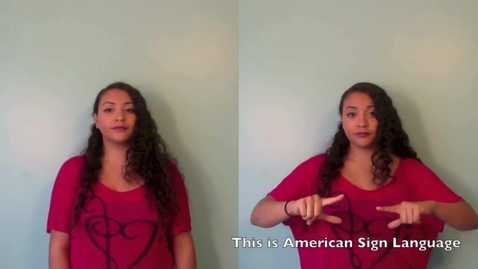 Thumbnail for ASL vs. Spanish sign language