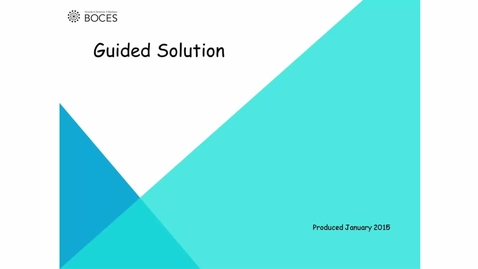 Thumbnail for Topic D Solution 2