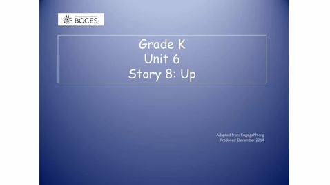 Thumbnail for Story 8 Skills Read Aloud: Up