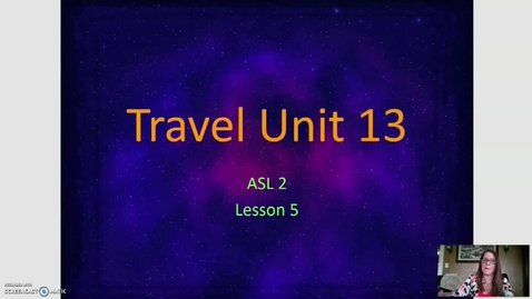 Thumbnail for entry ASL 2- Travel