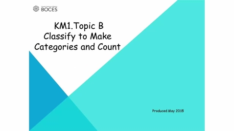 Thumbnail for Topic B Tutorial: Classify To Make Groups And Count
