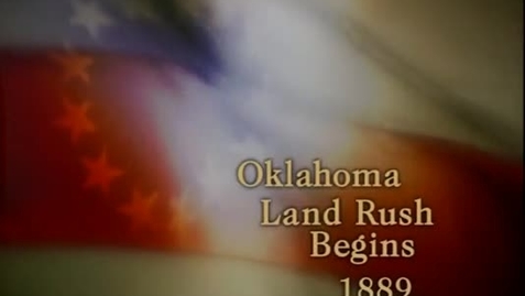 Thumbnail for Oklahoma Land Rush Begins - 1889