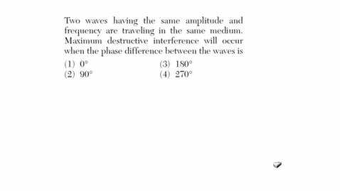 Thumbnail for Physics: January 2007 - Question 22