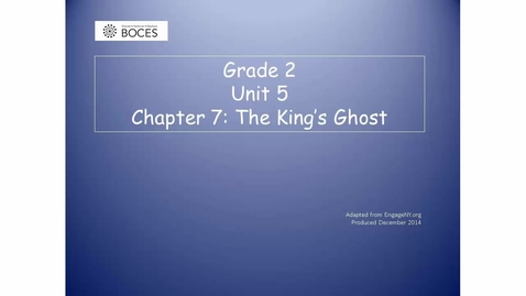 Thumbnail for Chapter 7 Skills Read Aloud: The King's Ghost