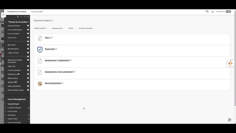 Thumbnail for Adding Files to your Blackboard Course (PowerPoints, Word Docs, PDFs, etc.)