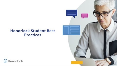 Thumbnail for Honorlock Student Best Practices