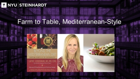 Thumbnail for Farm to Table, Mediterranean-Style