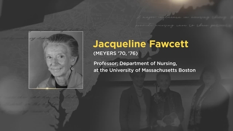Thumbnail for NYU Alumni Changemaker: Jacqueline Fawcett (MEYERS ’70, ’76)