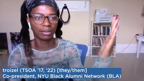 Thumbnail for Alumni Profile Video Series: troizel (TSOA '17, '22) [they/them]