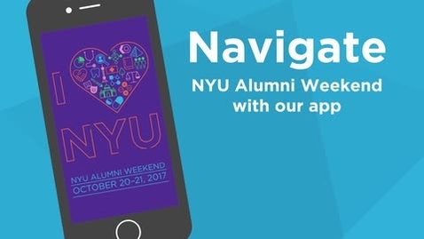 Thumbnail for entry Alumni Weekend 2017: Download the App!