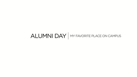 Thumbnail for entry NYU Alumni Day 2013: My Favorite Place on Campus
