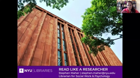 Thumbnail for Getting to Know: How to Read Like a Researcher