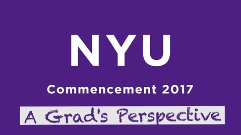 Thumbnail for Jenna Yonker's (TSOA '17) Commencement Journey 