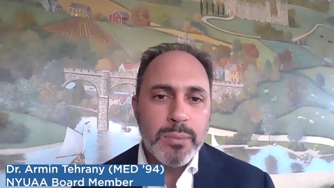 Thumbnail for Alumni Profile Video Series: Dr. Armin Tehrany (MED '94) 