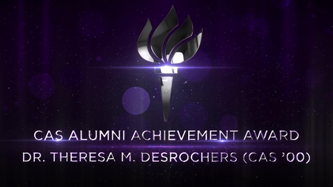 Thumbnail for 2025 CAS Alumni Achievement Award Winner: Dr. Theresa M. Desrochers (CAS ’00)