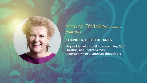 Thumbnail for entry NYU Alumni Changemaker: Maura O’Malley (she/her) (WAG ’82)