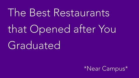 Thumbnail for Top Five Restaurants near Washington Square