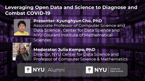 Thumbnail for entry Leveraging Open Data and Science to Diagnose and Combat COVID-19