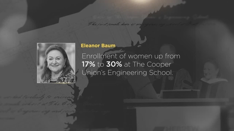 Thumbnail for NYU Alumni Changemaker:  Eleanor Baum (TANDON '61, '64) 