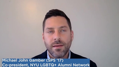 Thumbnail for entry Alumni Profile Video Series: Michael John Gamber (SPS '17)