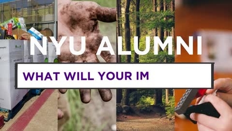 Thumbnail for entry NYU Alumni Global Day of Service