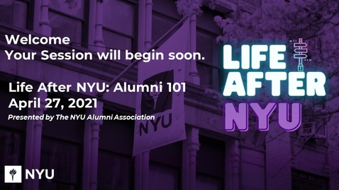 Thumbnail for Alumni 101 (9 AM Eastern)