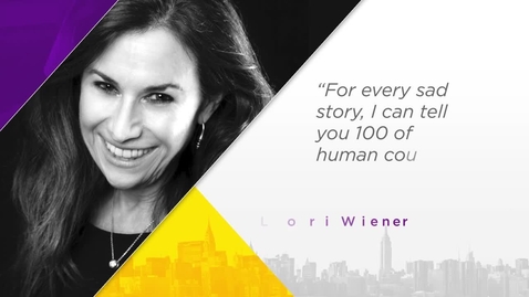 Thumbnail for entry NYU Alumni Changemakers 2019: Lori Wiener (SSSW ’79, ’88)