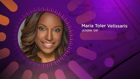 Thumbnail for entry NYU Alumni Changemaker: Maria Toler Velissaris (STERN ’09)