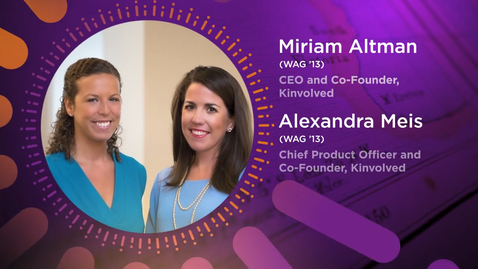 Thumbnail for entry NYU Alumni Changemakers: Miriam Altman (WAG ’13) and Alexandra Meis (WAG ’13)