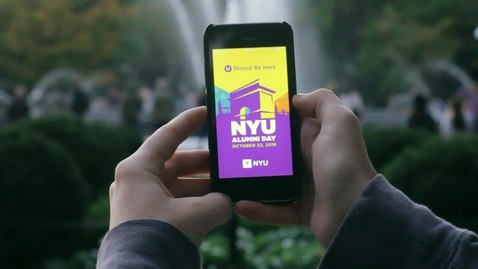 Thumbnail for entry NYU Alumni Day 2016: There's an App for That