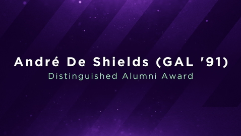 Thumbnail for entry NYU Alumni Awards 2022: André De Shields (GAL ’91)