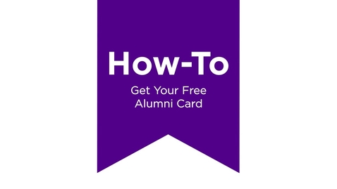 Thumbnail for entry How-To: Get Your Free NYU Alumni Card