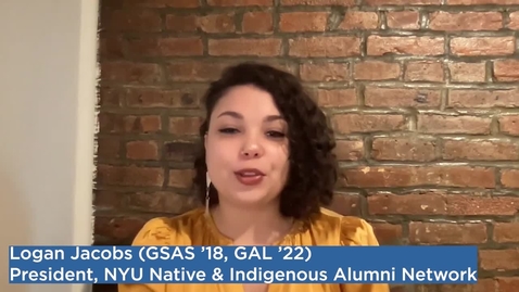 Thumbnail for Alumni Profile Video Series: Logan Jacobs (GSAS '18, GAL '22)