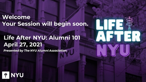 Thumbnail for Alumni 101 (6 PM Eastern)
