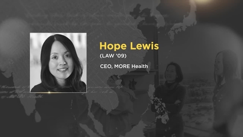 Thumbnail for NYU Alumni Changemaker: Hope Lewis (LAW '09)