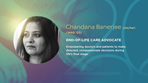 Thumbnail for entry NYU Alumni Changemaker: Chandana Banerjee (she/her) (WAG ’03)