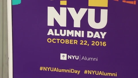 Thumbnail for entry NYU Alumni Day 2016: Alumni Tent